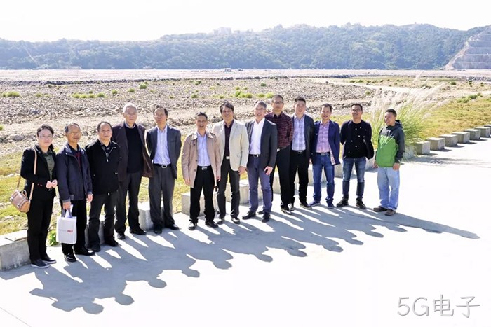 5G电子高管考察洞头小门山基地